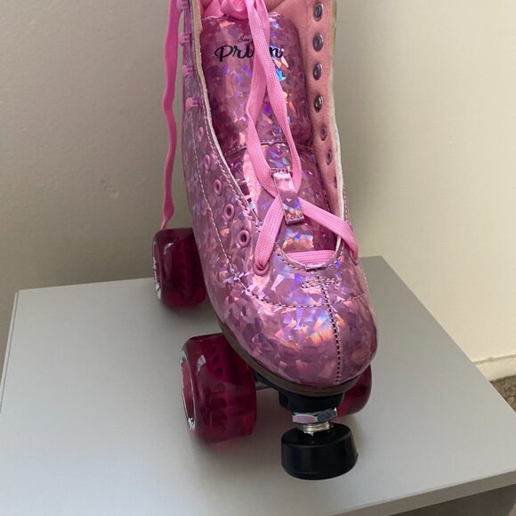 Sure Grip Limited Edition Prism Pink Quad Rollerskates Women's Size 7 - Picture 7 of 7